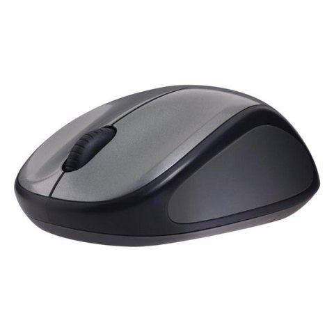 Logitech Mysz M235, 1000DPI, 2.4 [GHz], optyczna, 3kl., 1 scroll, bezprzewodowa, czarna, 1 szt AA, do notebooka, uniwersalny