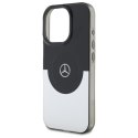 Mercedes MEHMP16X23HBIGK iPhone 16 Pro Max 6.9" czarny srebrny/black silver hardcase Doubel Layer BiColor MagSafe