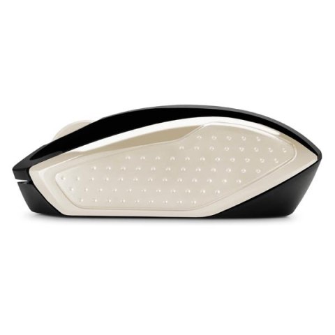 HP mysz 200 Wireless Gold, 1000DPI, 2.4 [GHz], optyczna, 3kl., 1 scroll, bezprzewodowa, złota, 2 szt AAA, MacOS X 10.x,Google Ch