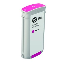 HP oryginalny ink / tusz F9J66A, HP 728, magenta, 130ml, HP DesignJet T730, DesignJet T830, DesignJet T830 MFP
