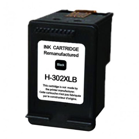 UPrint kompatybilny ink / tusz z F6U68AE, HP 302XL, black, 480s, 20ml, H-302XLB, dla HP OJ 3830,3834,4650, DJ 2130,3630,1010, En