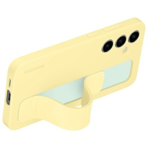 Etui Samsung EF-GS721CYEGWW S24 FE S721 żółty/yellow Standing Grip Case