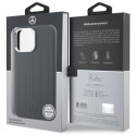 Mercedes MEHMP16X23SUVSA iPhone 16 Pro Max 6.9" szary/grey hardcase Silicone Vertical Tonal Stripes MagSafe