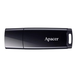Apacer USB flash disk, USB 2.0, 32GB, AH336, czarny, AP32GAH336B-1, USB A, z osłoną