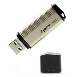 Apacer USB flash disk, USB 3.0 (3.2 Gen 1), 32GB, AH353, złoty, AP32GAH353C-1, USB A, z osłoną