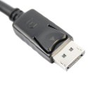 Kabel DisplayPort M- DisplayPort M, 2m, czarna