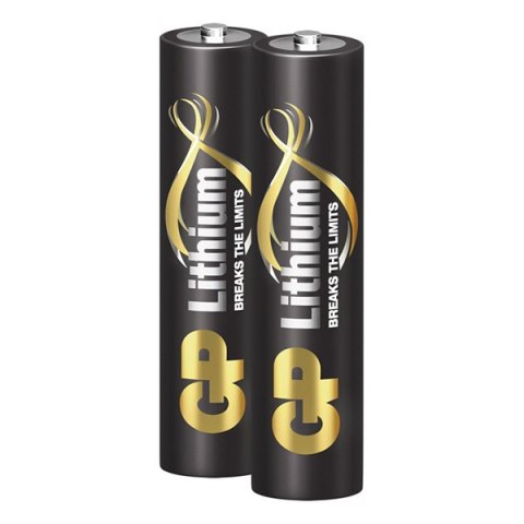 Bateria litowa, AAA, 1.5V, GP, blistr, 2-pack