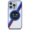 BMW BMHMP16X23HTPUT iPhone 16 Pro Max 6.9" przezroczysty/transparent hardcase Motosport IML Circle MagSafe