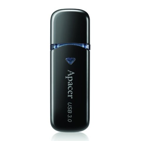Apacer USB flash disk, USB 3.0 (3.2 Gen 1), 32GB, AH355, czarny, AP32GAH355B-1, USB A, z osłoną