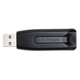 Verbatim USB flash disk, USB 3.0 (3.2 Gen 1), 16GB, V3, Store N Go, czarny, 49172, USB A, z wysuwanym złączem