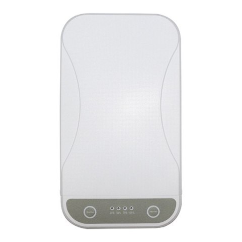 Sterylizator UV Powerton, do telefonów komórkowych i biżuterii, do 6,5", 10 W, biała