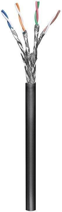 Goobay | CAT 6 | Kabel masowy | SFTP, PiMF | Szary | 100 m