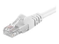 Kabel krosowy Goobay | 68633 CAT 6 U/UTP | PVC | Długość kabla: 1 m | Biały