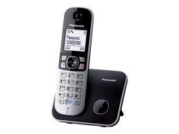 Telefon bezprzewodowy Panasonic | KX-TG6811PDB | Wbudowany wyświetlacz | Czarny