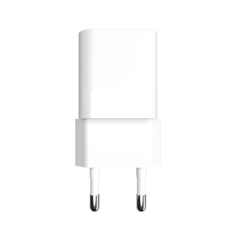 Stała mini ładowarka podróżna USB-C/USB 20W | FIXC20M-CU-WH