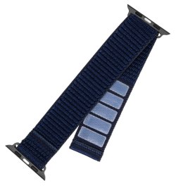 Stały | Sportowy pasek do Apple Watch 38/40/41 mm | 160-210 | Ciemnoniebieski | Nylon