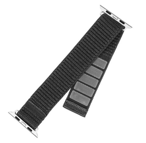 Stały | Sportowy pasek do Apple Watch Ultra 49 mm | 160-210 mm | Ciemnoszary | Nylon