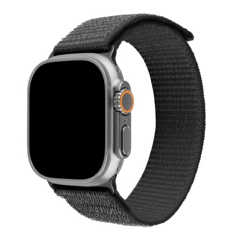 Stały | Sportowy pasek do Apple Watch Ultra 49 mm | 160-210 mm | Ciemnoszary | Nylon