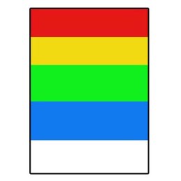 Logo etykiety 210mm x 297mm, A4, matowe, kolorowy mix, 1 etykieta, 180g/m2, pakowany po 25 szt., do drukarek atramentowych i las