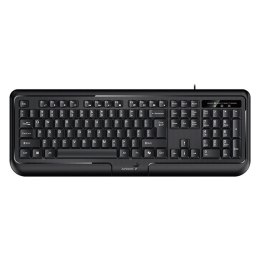 Genius KB-118 II COPILOT, klawiatura CZ/SK, klasyczna, wodoodporny rodzaj przewodowa (USB), czarna
