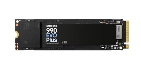 Samsung SSD | 990 EVO Plus | 2000 GB | Format dysku SSD M.2 2280 | Interfejs dysku półprzewodnikowego NVMe | Prędkość odczytu 72
