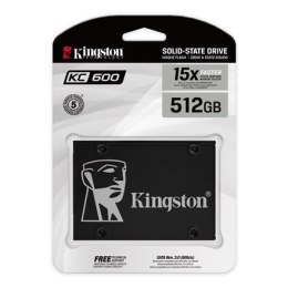 Kingston | KC600 | 512 GB | Format dysku SSD 2,5