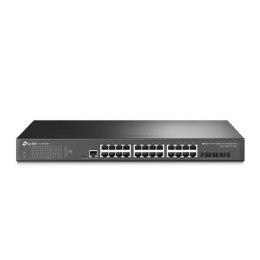 TP-LINK | 24-portowy przełącznik sieciowy 10/100/1000Mb/s do komputerów stacjonarnych | SG3428X | Zarządzany L2+ | Możliwość mon