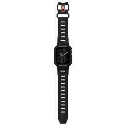 Skinarma pasek+etui Mecha 2in1 Apple Watch 45/44mm czarny/black