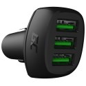 Ładowarka Samochodowa PowerRide 54W 3xUSB 18W Ultra Charge