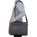 Case Logic | Fits up to size 15.6 "" | Era Hybrid Briefcase | Messenger - Briefcase/Backpack | Obsidian | Shoulder strap