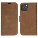 Etui dbramante 1928 Lynge 2w1 Wallet do iPhone 14 brązowy/brown
