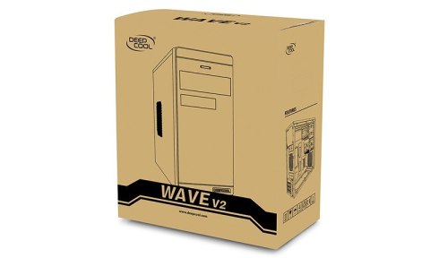 Deepcool | Wave V2 | Czarny | Micro ATX | Zasilacz w zestawie Nie