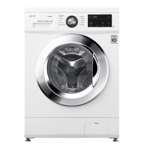 LG | F2J3WY5WE | Washing machine | Energy efficiency class E | Front loading | Washing capacity 6.5 kg | 1200 RPM | Depth 44 cm