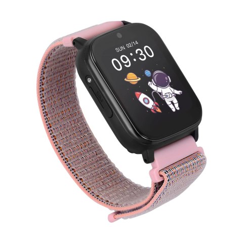 Smartwatch Garett Kids Tech 4G różowy velcro