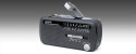 Muse | MH-07DS | Black | Radio Power supply by dynamo and solar