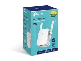 TP-LINK | RE305 | Extender | 802.11ac | 2.4GHz/5GHz | 300+867 Mbit/s | 10/100 Mbit/s | Porty Ethernet LAN (RJ-45) 1 | MU-MiMO Ni