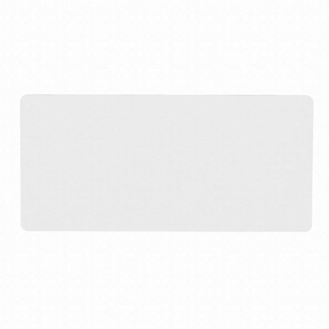 Blat biurka, biała, 160x75x1,8 cm, laminowana płyta wiórowa, Powerton