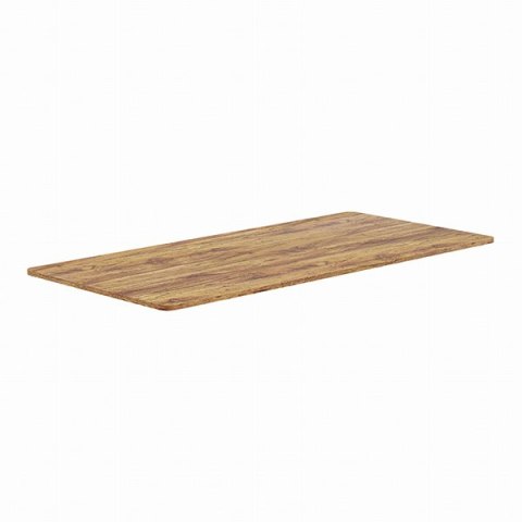 Blat biurka, rustykalny dąb, 160x75x1,8 cm, laminowana płyta wiórowa, Powerton
