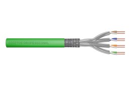 Kabel instalacyjny DIGITUS kat.8.2, S/FTP, Dca, AWG 22/1, LSOH, 500m, zielony, szpula