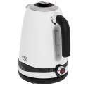 Adler | Kettle | AD 1295w | Electric | 2200 W | 1.7 L | Stainless steel | 360° rotational base | White