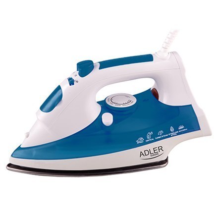 Żelazko Adler | AD 5022 | Z przewodem | 2200 W | Fioletowy/Biały. Gwarancja 24 miesiące.