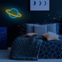 Neon LED Light SATURN yellow blue Bat + USB FLNE11 Forever Light
