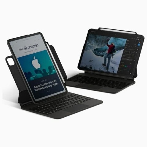 UNIQ etui Axel iPad Pro 11" M4 czarny/black ebony