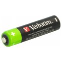 Verbatim Akumulator NiMH AAA 950mAh Premium HR03 4szt czarny/black 49514