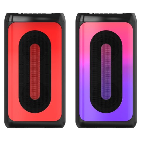 Defender głośnik CONCERTO, Li-Ion, 2.0, 20W, czarny, regulacja głośności, LED, BT 5.3, TWS, 60Hz~20kHz