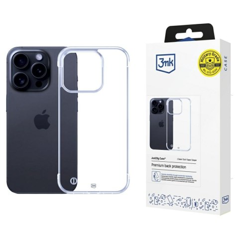Etui 3MK Just20g Clear Case do iPhone 15 Pro