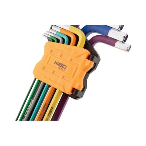 Długie klucze imbusowe 09-512, NEO TOOLS