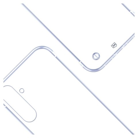 Etui 3MK Just20g Clear Case do Samsung Galaxy S25+