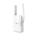 TP-LINK | RE505X | Extender | 802.11ax | 2.4GHz/5GHz | 300+1200 Mbit/s | 10/100/1000 Mbit/s | Ethernet LAN (RJ-45) ports 1 | MU-