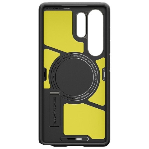 Etui Spigen Tough Armor MagSafe do Samsung Galaxy S25 Ultra szary